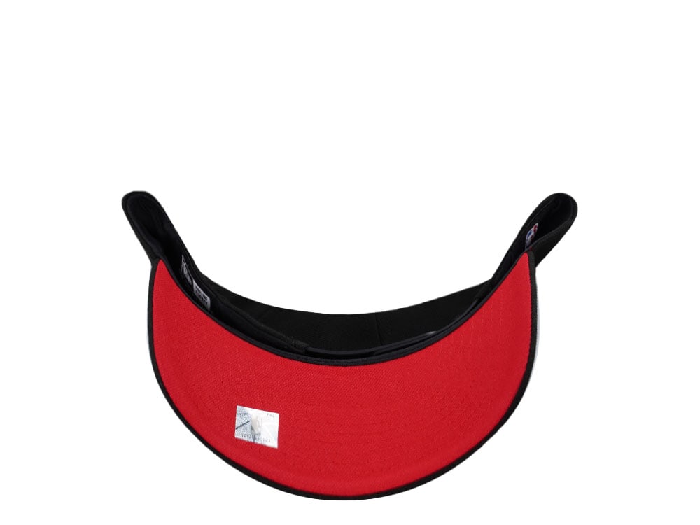 New Era Chicago Bulls 6x Champs Black and Red Prime Edition 9Forty A Frame Snapback Gorra