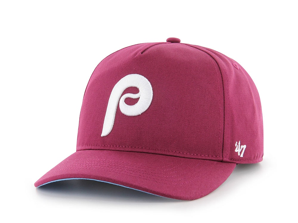 47Brand Philadelphia Phillies Cooperstown Cardinal Red Edition Hitch Snapback Gorra