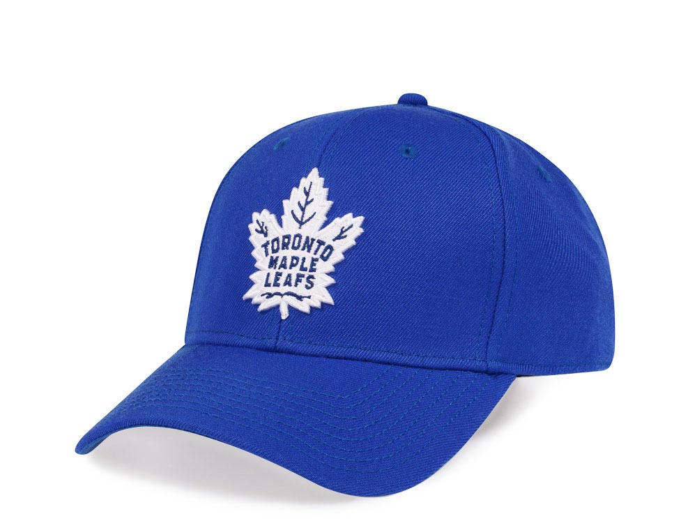 American Needle Toronto Maple Leafs Blue Stadium Curved Snapback Gorra