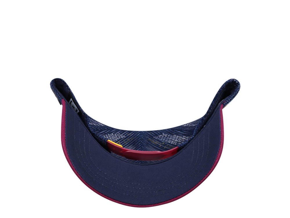 Capslab Cocktails B52 Navy Beige Burgundy Trucker Snapback Gorra