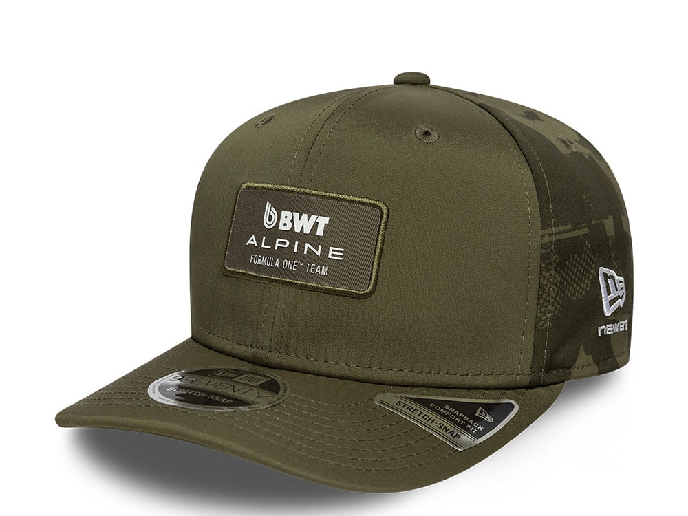 New Era Alpine Racing Olive 9Seventy Snapback Gorra