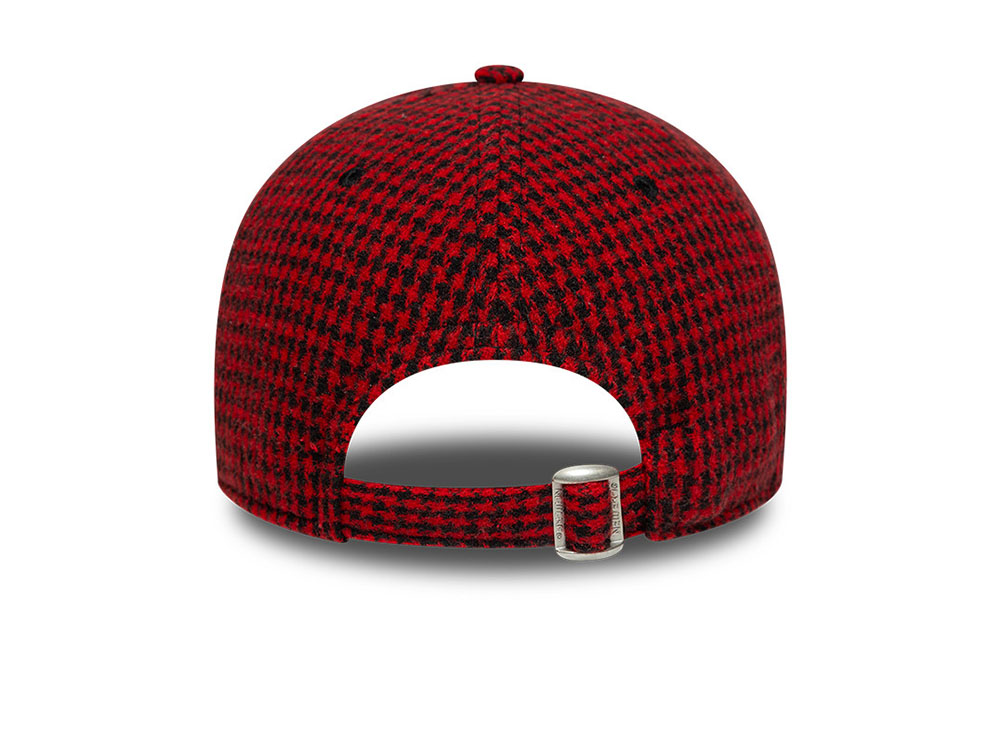 New Era Ac Milan Houndstooth Red Edition 9Forty Adjustable Gorra