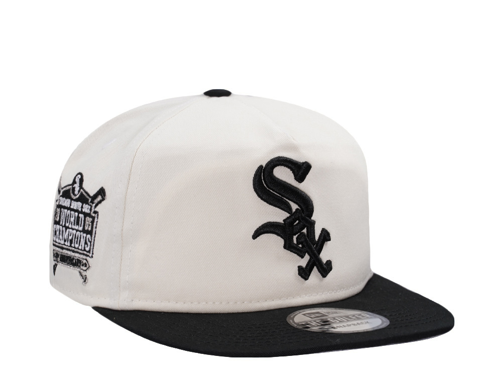 New Era Chicago White Sox World Series Champs 2005 Chrome Two Tone Edition Golfer Snapback Gorra