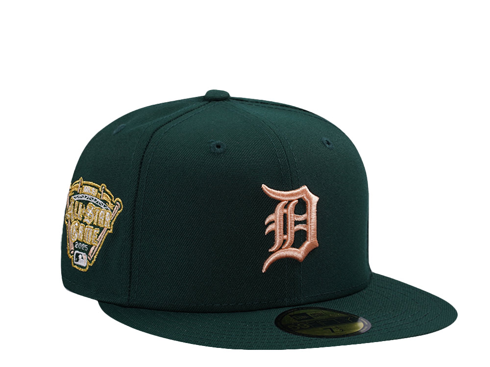 New Era Detroit Tigers All Star Game 2005 Dark Green Prime Edition 59Fifty Fitted Gorra