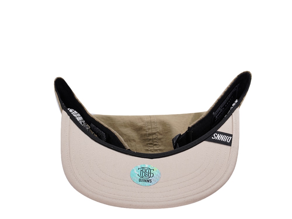 Djinns 5 Panel Sand Big Net Mountain Strapback Gorra