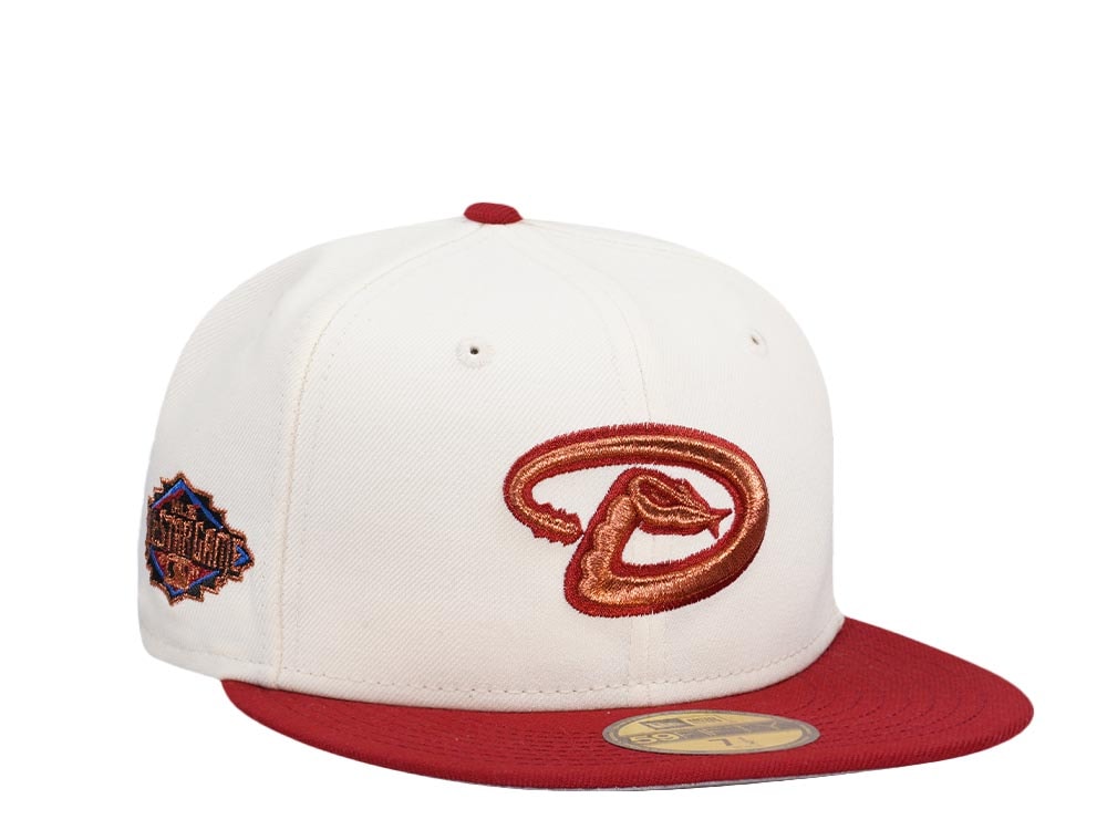 New Era Arizona Diamondbacks All Star Game 2011 Copper Cream Two Tone Edition 59Fifty Fitted Gorra
