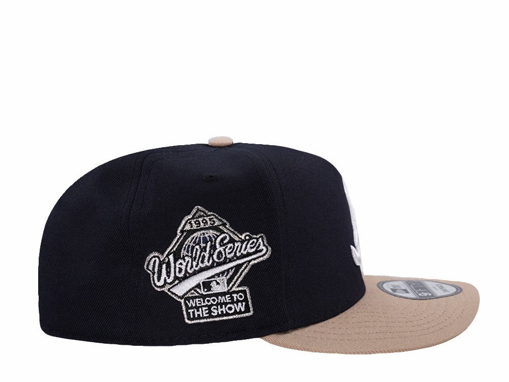 New Era Atlanta Braves World Series 2005 Navy Two Tone Edition 9Fifty A Frame Snapback Gorra