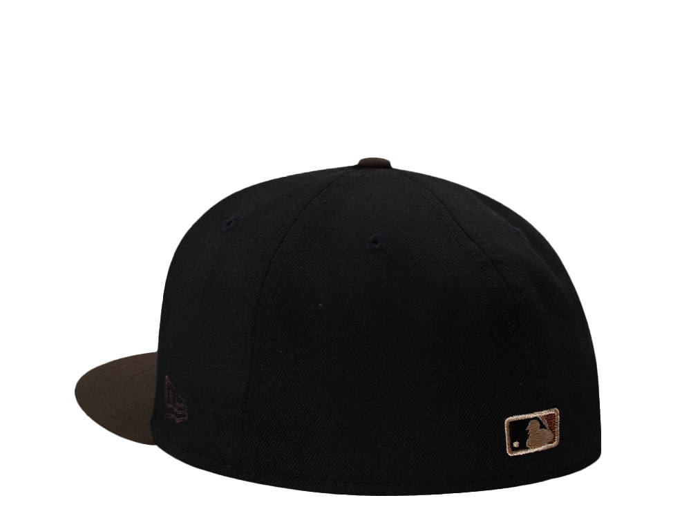 New Era Los Angeles Dodgers Skull Black Two Tone Edition 59Fifty Fitted Gorra