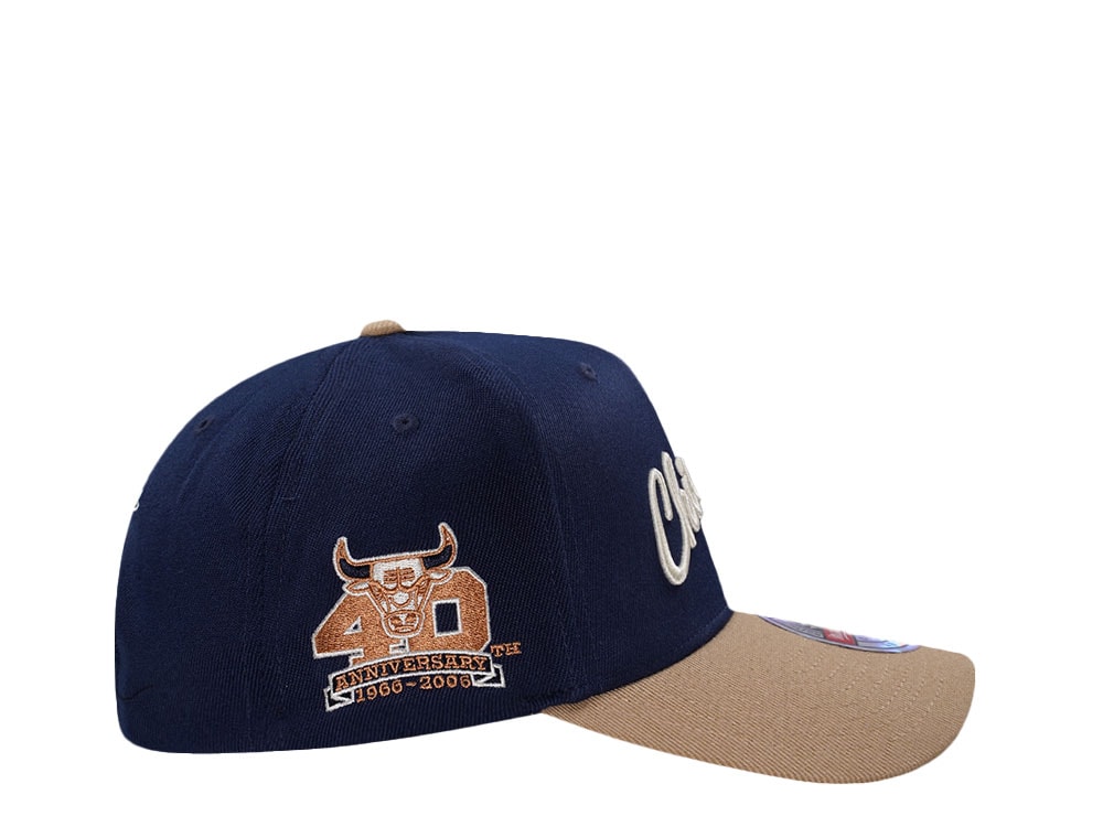 Mitchell & Ness Chicago Bulls Sand Storm Classic Red Stretch Snapback Gorra