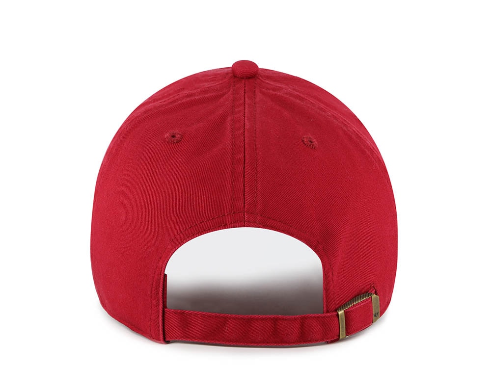 47 Brand Los Angeles Dodgers Red Edition Clean Up Strapback Gorra
