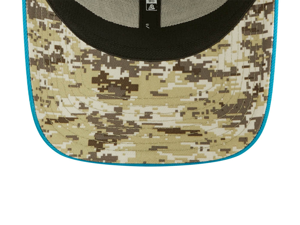 New Era Carolina Panthers Salute to Service 2022 39Thirty Stretch Gorra