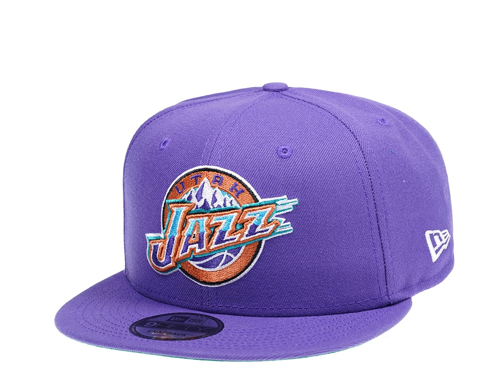 New Era Utah Jazz Hardwood Classic Edition 9Fifty Snapback Gorra