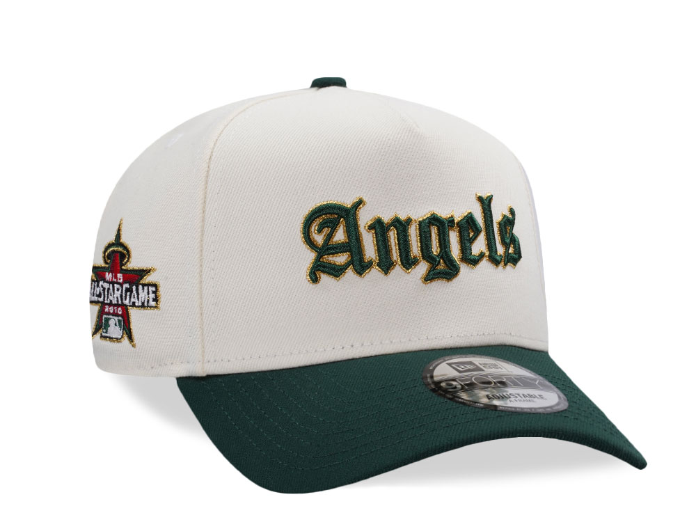 New Era Anaheim Angels All Star Game 2010 Chrome Two Tone Edition 9Forty A Frame Snapback Gorra