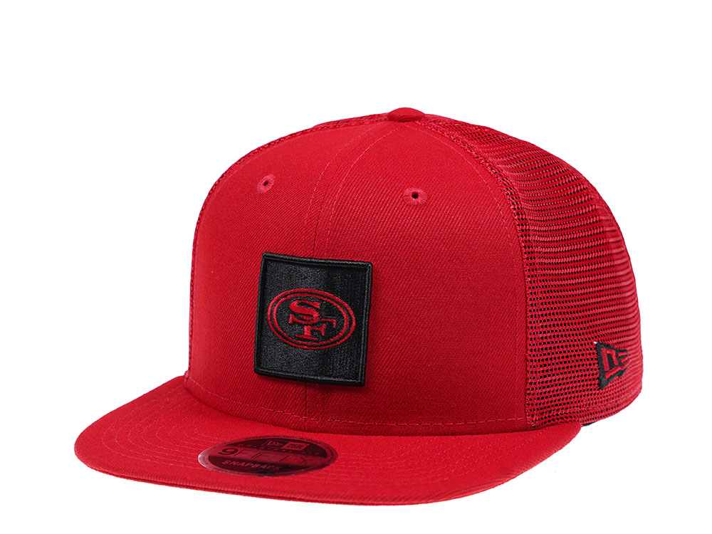 New Era San Francisco 49ers Original Fit Coach Edition 9Fifty Trucker Snapback Gorra