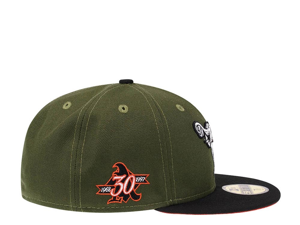 New Era Oakland Athletics 30th Anniversary Rifle Two Tone Edition 59Fifty Fitted Gorra