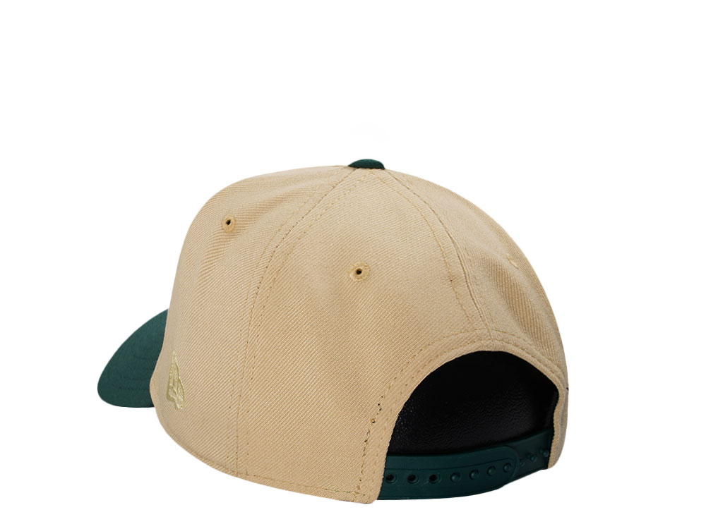 New Era Oakland Athletics Vegas Gold Two Tone 9Fifty A Frame Snapback Gorra