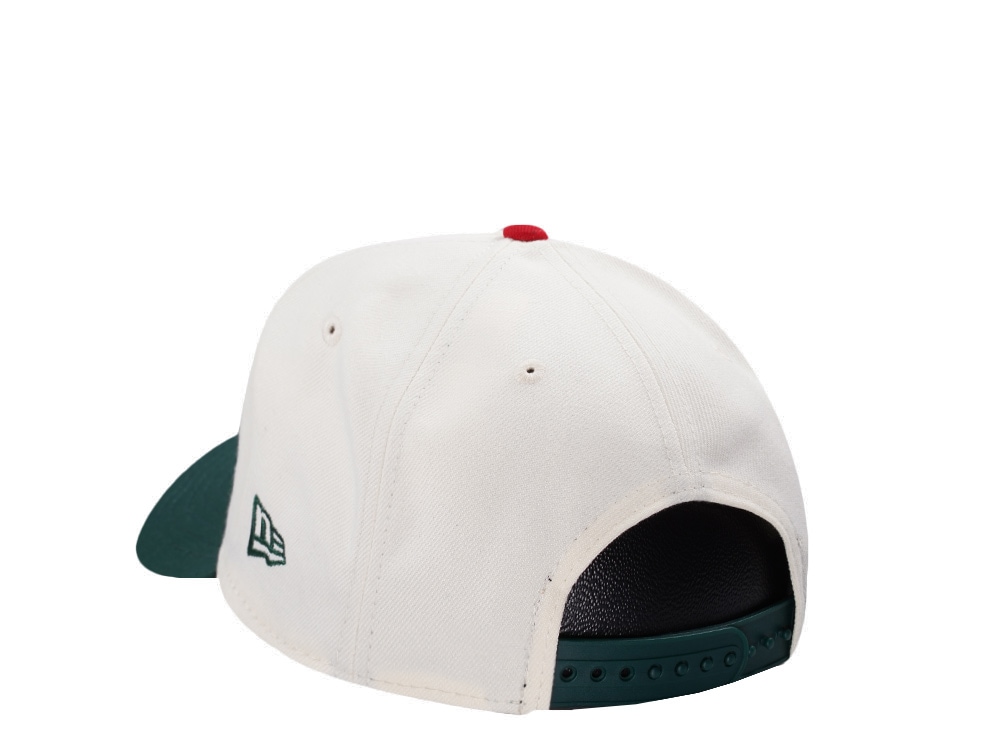 New Era Los Angeles Dodgers Burning Rose Chrome Two Tone Edition 9Forty A Frame Snapback Gorra