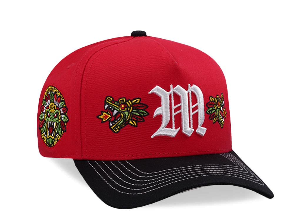 Parallel Union Mexico Dragon Red Two Tone Edition Snapback Gorra