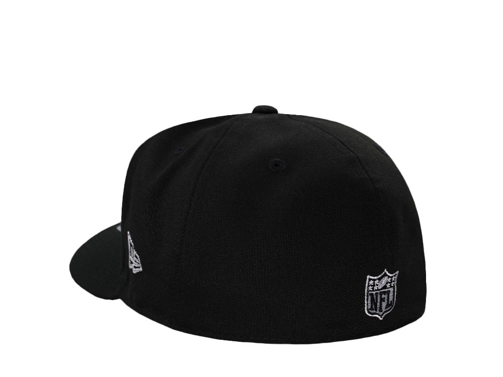 New Era Las Vegas Raiders Black Prime Edition 59Fifty A Frame Curved Fitted Gorra
