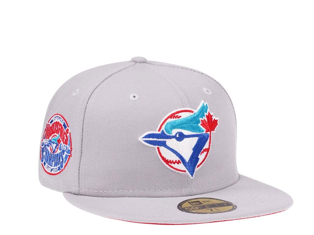 New Era Toronto Blue Jays World Back to Back Fresh Grey Edition 59Fifty Fitted Gorra