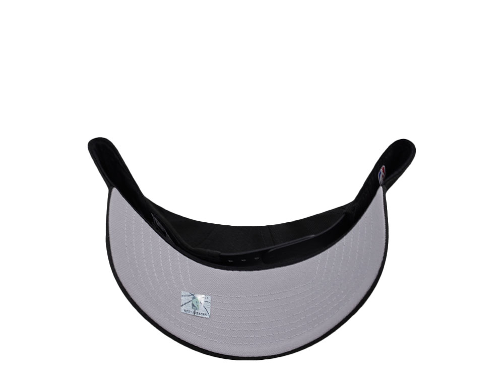New Era Brooklyn Nets Script Black Prime Edition 9Forty A Frame Snapback Gorra