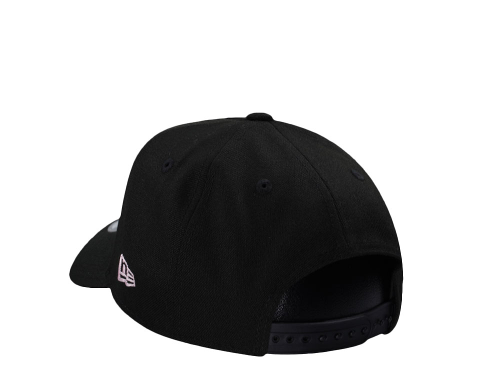 New Era Los Angeles Dodgers Sakura Bloom Black Edition 9Forty A Frame Snapback Gorra
