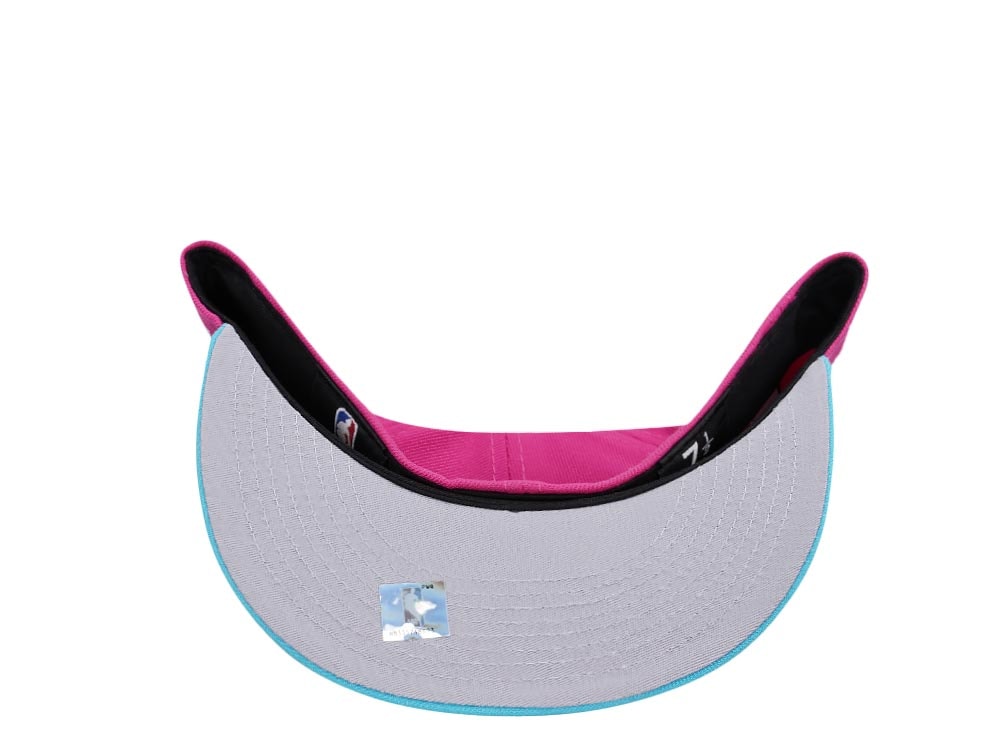 New Era Miami Heat City Beetroot Two Tone Edition 59Fifty Fitted Gorra