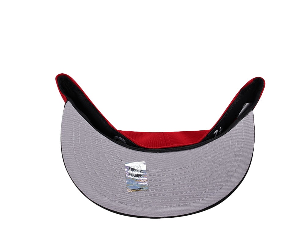 New Era Chicago Blackhawks All Star Game 1991 Scarlet Two Tone Edition 59Fifty Fitted Gorra