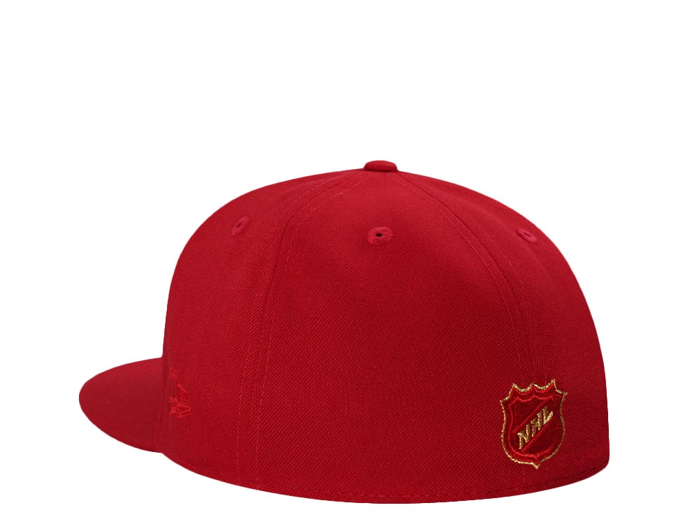 New Era New Jersey Devils 40th Anniversary Scarlet Red Edition 59Fifty Fitted Gorra