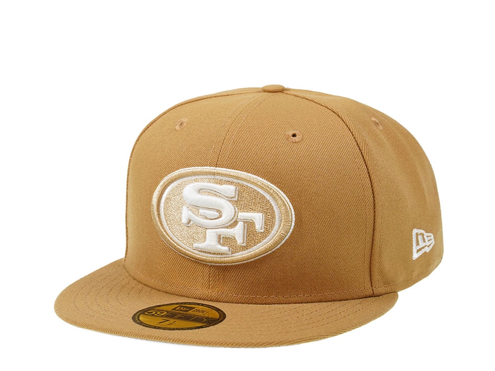 New Era San Francisco 49ers Wheat Edition 59Fifty Fitted Gorra