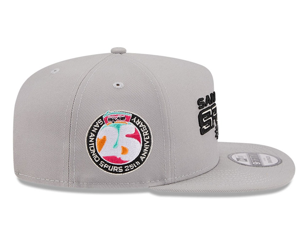 New Era San Antonio Spurs 25th Anniversary HWC Edition 9Fifty A Frame Snapback Gorra