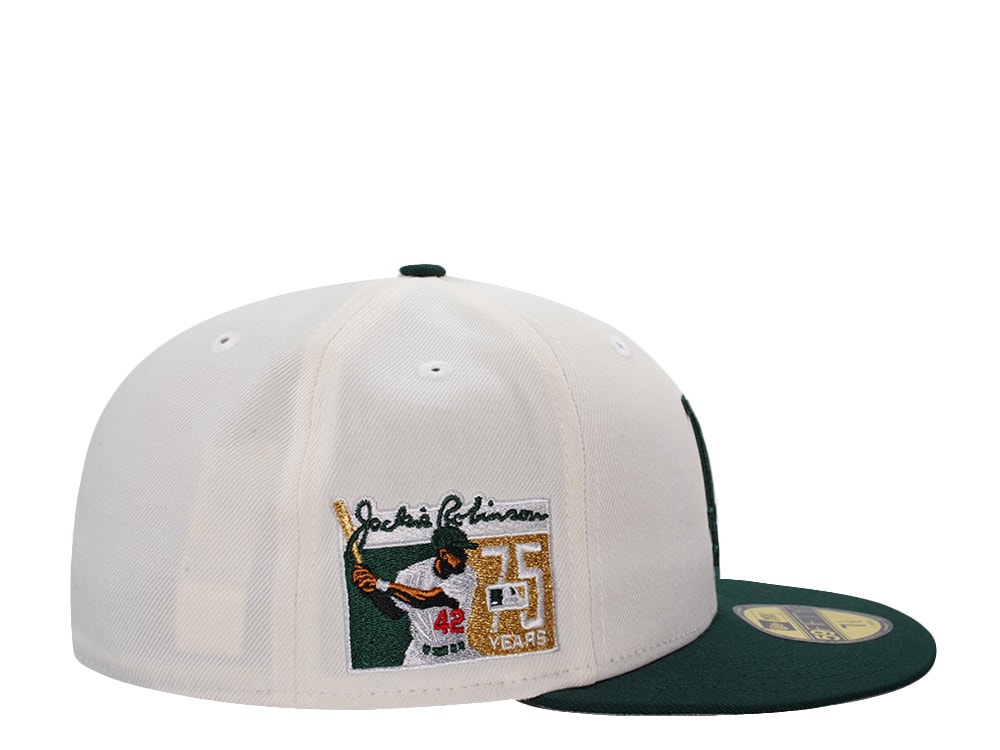 New Era Los Angeles Dodgers Jackie Robinson Chrome Two Tone Edition 59Fifty Fitted Gorra
