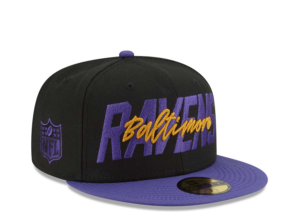 New Era Baltimore Ravens NFL Draft 22 59Fifty Fitted Gorra