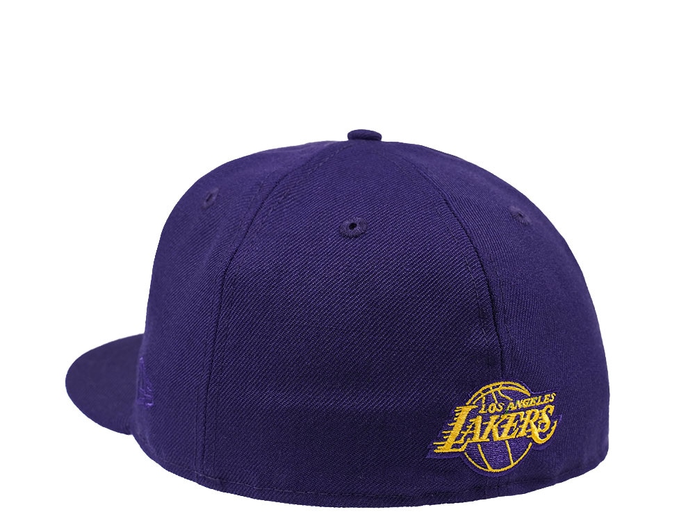 New Era Los Angeles Lakers Purple Palm Tree Edition 59Fifty Fitted Gorra