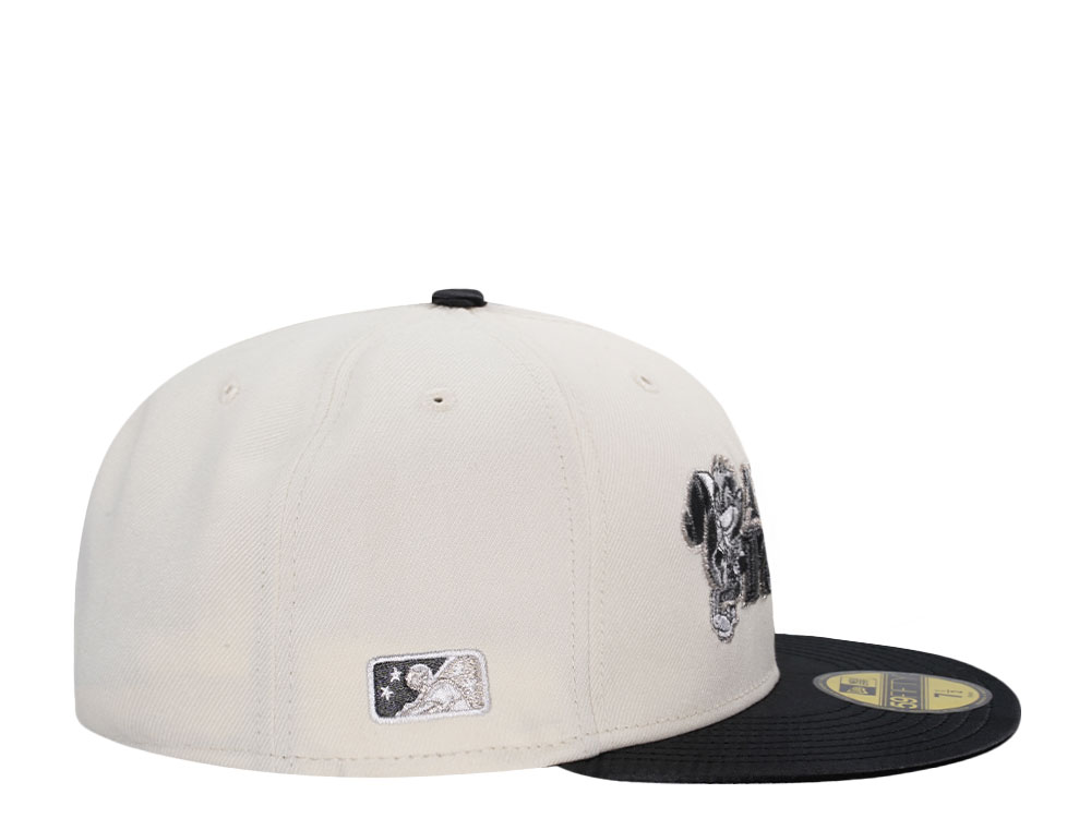 New Era Albany Polecats MILB Satin Brim Chrome Edition 59Fifty Fitted Gorra
