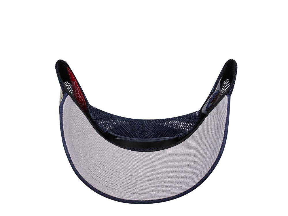 American Needle Homestead Grays Negro League Valin Navy Trucker Snapback Gorra