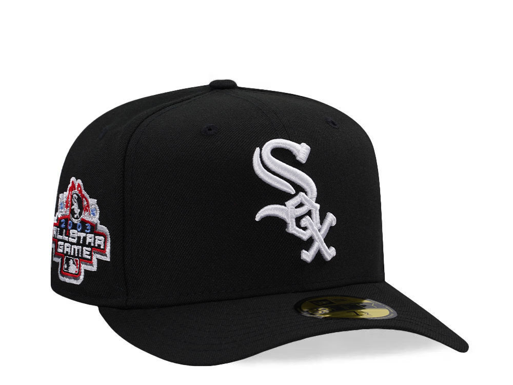 New Era Chicago White Sox All Star Game 2003 Black Prime Edition 59Fifty Pre Curved Fitted Gorra