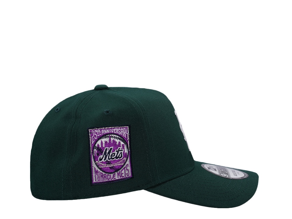 New Era New York Mets 25th Anniversary Dark Green Prime Edition 9Forty A Frame Snapback Gorra