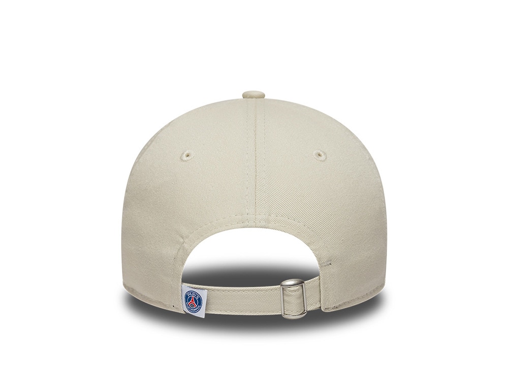 New Era Paris Saint Germain Script Ivory Prime Edition Womens 9Twenty Adjustable Gorra