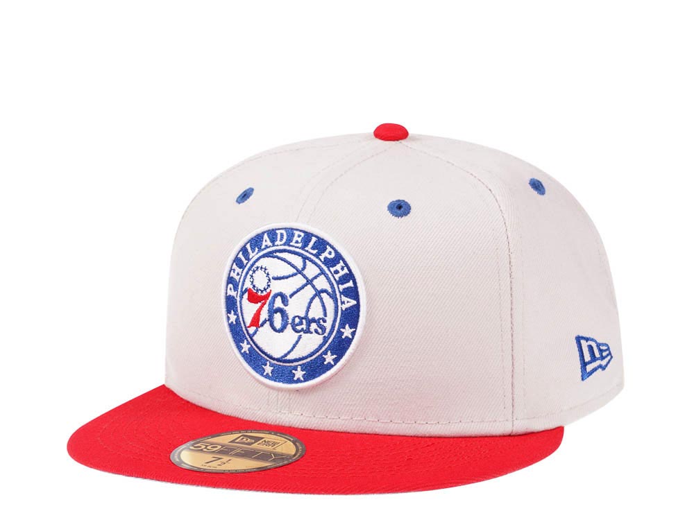 New Era Philadelphia 76ers Stone Two Tone Edition 59Fifty Fitted Gorra