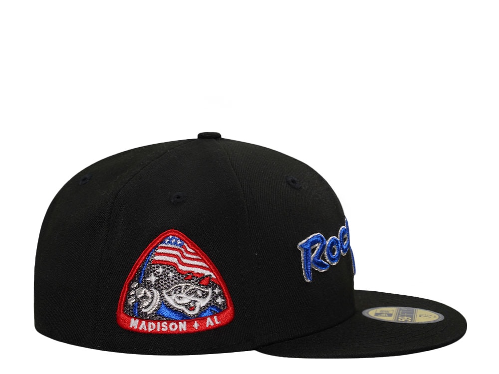 New Era Rocket City Trash Pandas Space Glow Edition 59Fifty Fitted Gorra