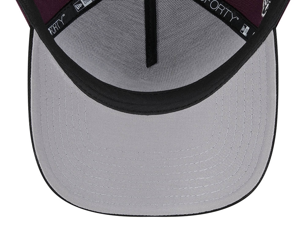 New Era Philadelphia Phillies 100th Anniversary Two Tone Plum 9Forty A Frame Snapback Gorra