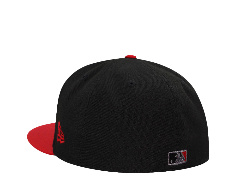 New Era Texas Rangers World Series Champions 2023 Liquid Titanium Two Tone Edition 59Fifty Fitted Gorra