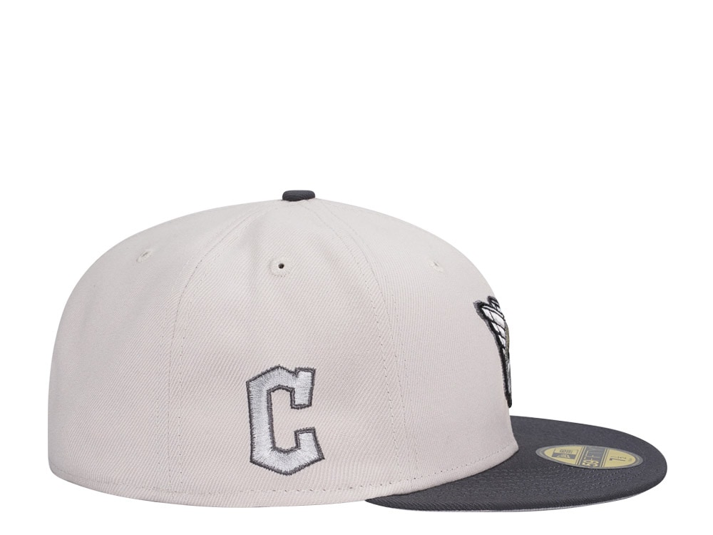 New Era Cleveland Guardians Graphite Shine Prime Edition 59Fifty Fitted Gorra