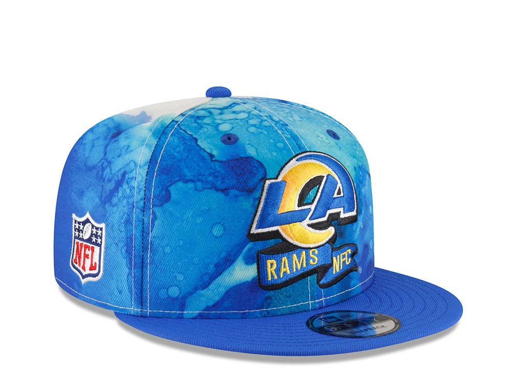New Era Los Angeles Rams Ink NFL Sideline 2022 9Fifty Snapback Gorra
