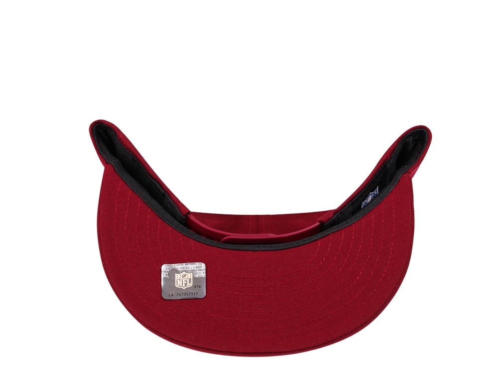 New Era San Francisco 49ers Smooth Red Edition 9Fifty Snapback Gorra