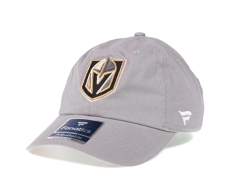 Fanatics Vegas Golden Knights Primary Logo Adjustable Strapback Gorra