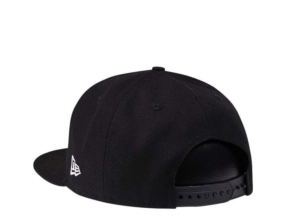 New Era Seattle Seahawks Black & White Snapback 9Fifty Gorra