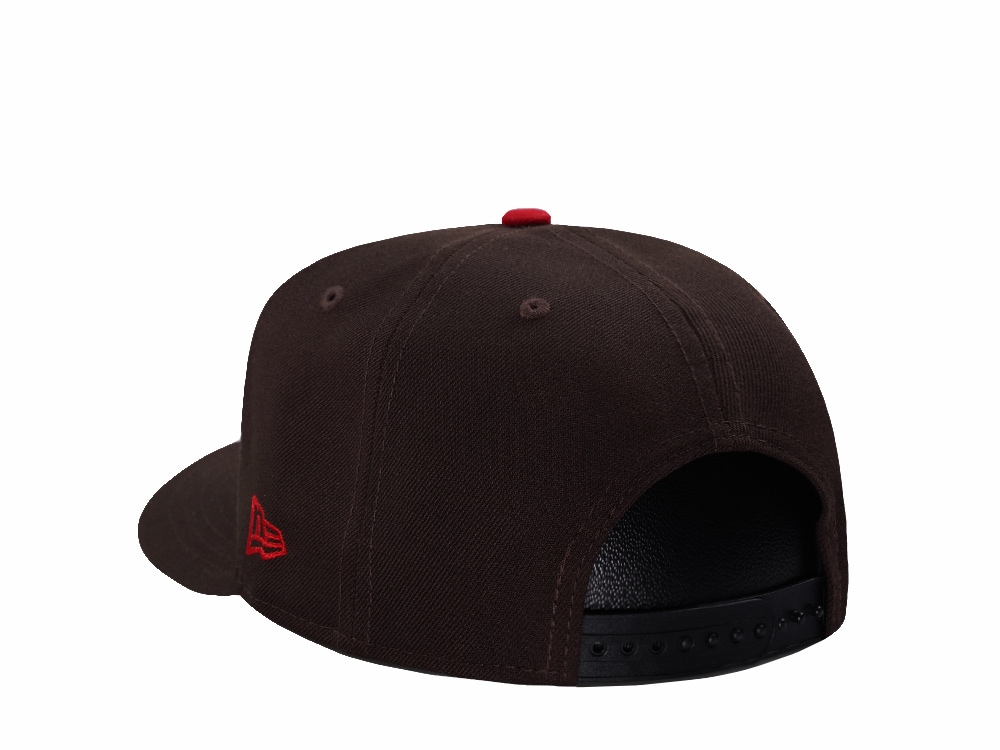 New Era Houston Astros 35th Anniversary Burnt Wood Prime Edition 9Fifty A Frame Snapback Gorra