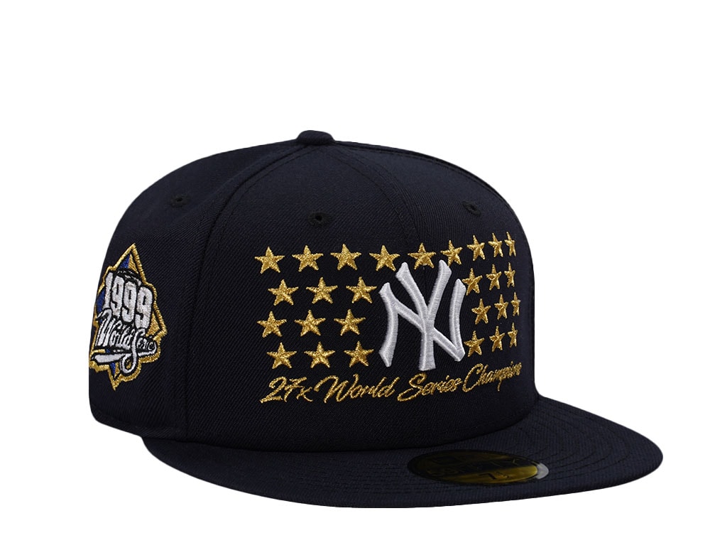 New Era New York Yankees World Series 1999 Navy Prime Edition 59Fifty Fitted Gorra